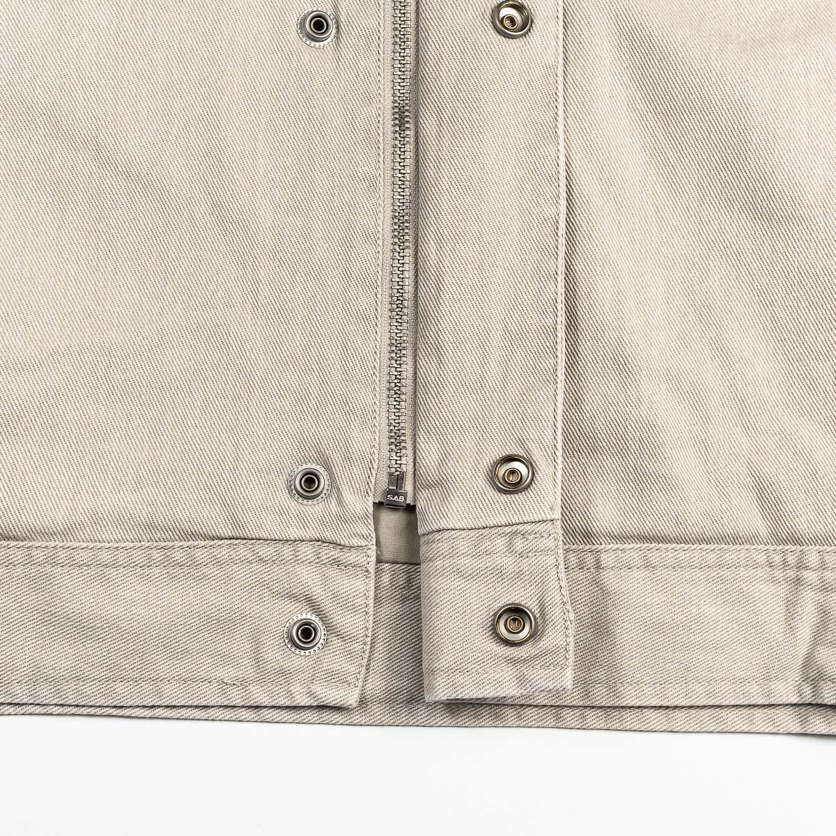 Tilton - Work Jacket - Silver Grey Faded Wash