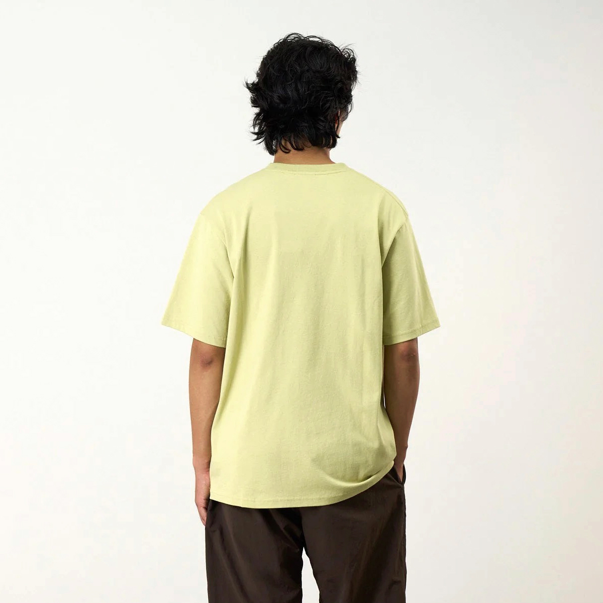 One Point Pocket T-Shirt - Lime