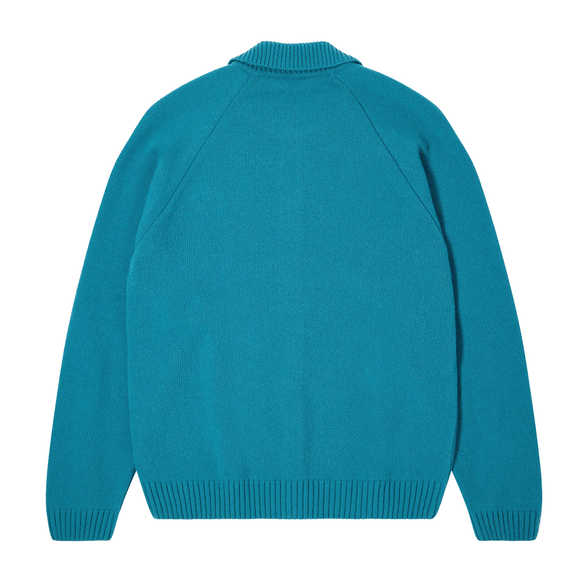 Mars Polo Cardigan - Regular Fit - Baltic Blue