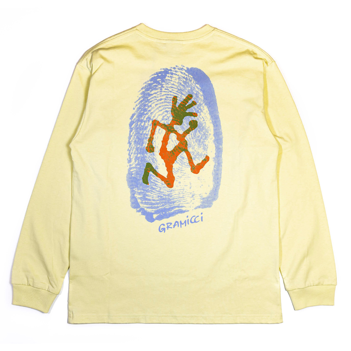 Thumbprint Longsleeve T-Shirt - Lemon