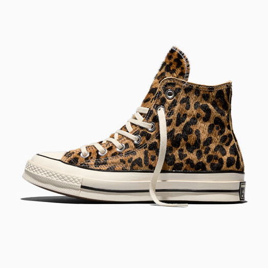 All Star Chuck 70 Leopard Pony Hair High
