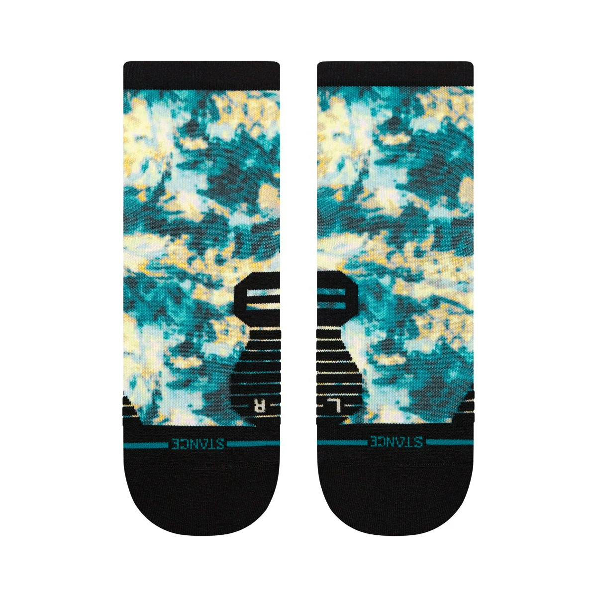 Serengeti Light Running Quarter Socks - Performance - Teal