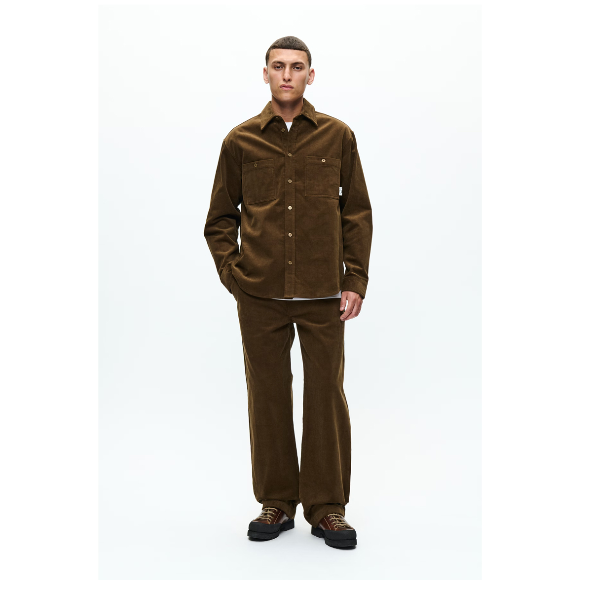 Silas Cord Pant - Brown