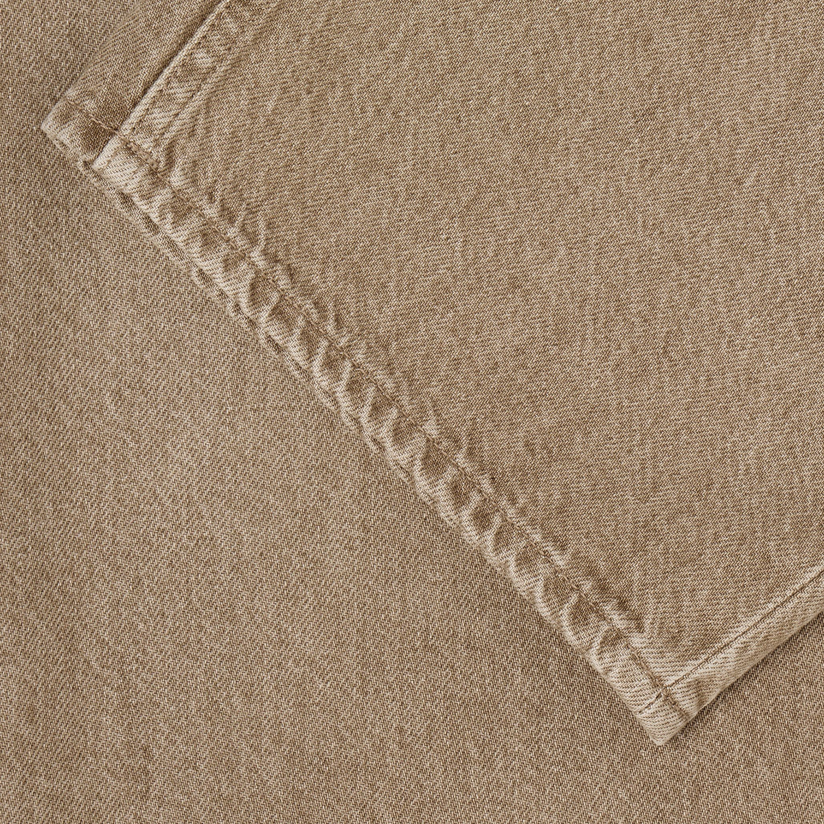 Tyrell Pant - Loose Tapered - 12.25oz Danakil Beige Denim - Beige Amber Wash