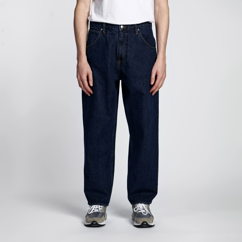 Tyrell Pant - Arctic Blue Denim 14,6 oz - Blue Dark Marble