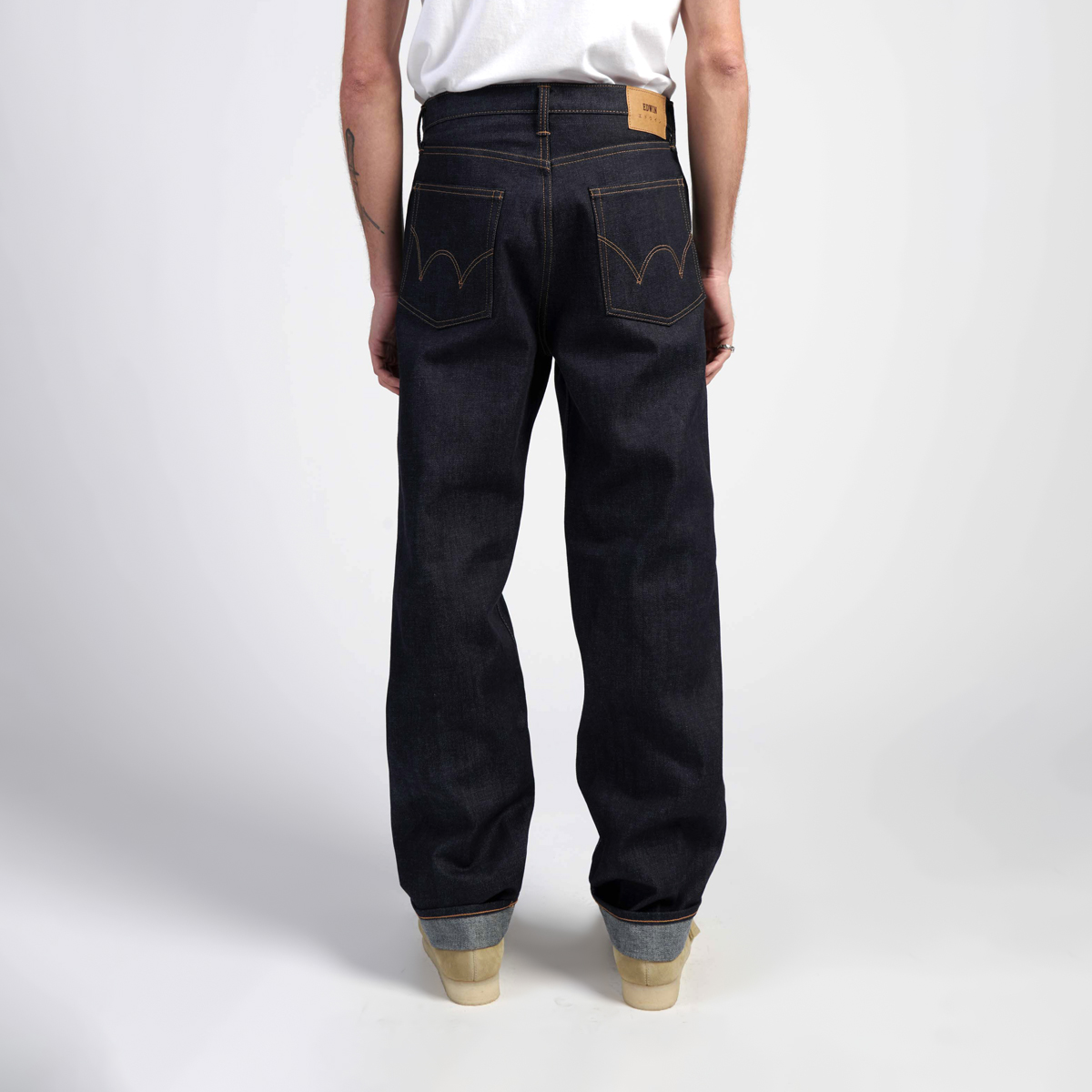 Loose Jeans - Red Selvage - Unwashed