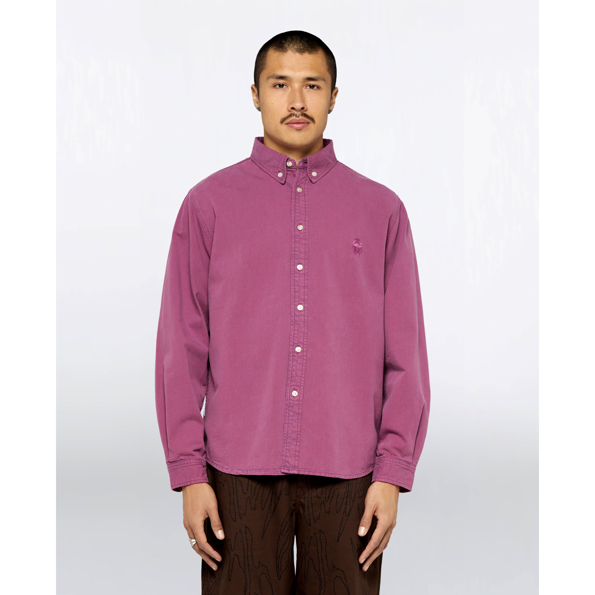 Arlo Shirt - Red Plum