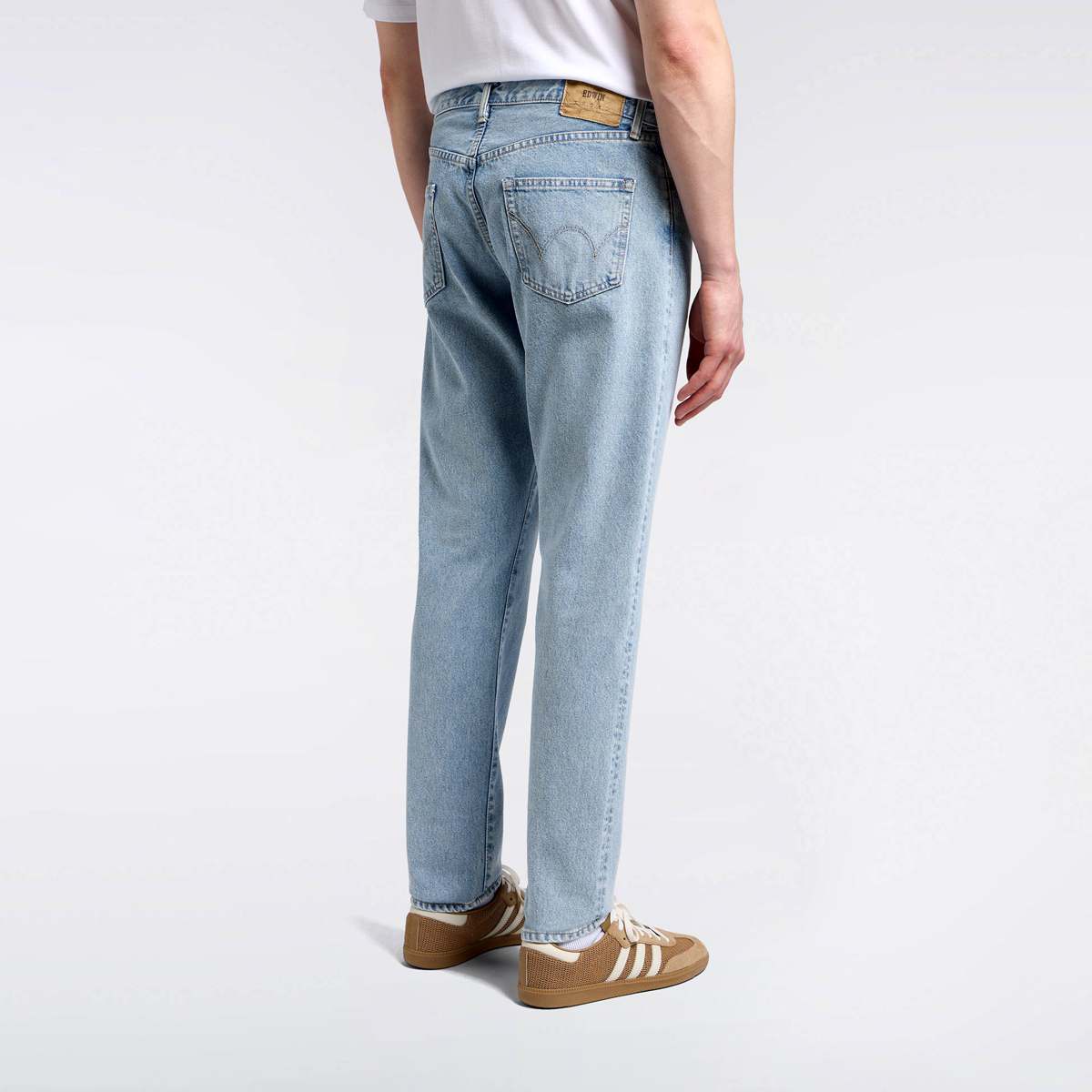 Regular Tapered Jeans - Blue Mid Light Used