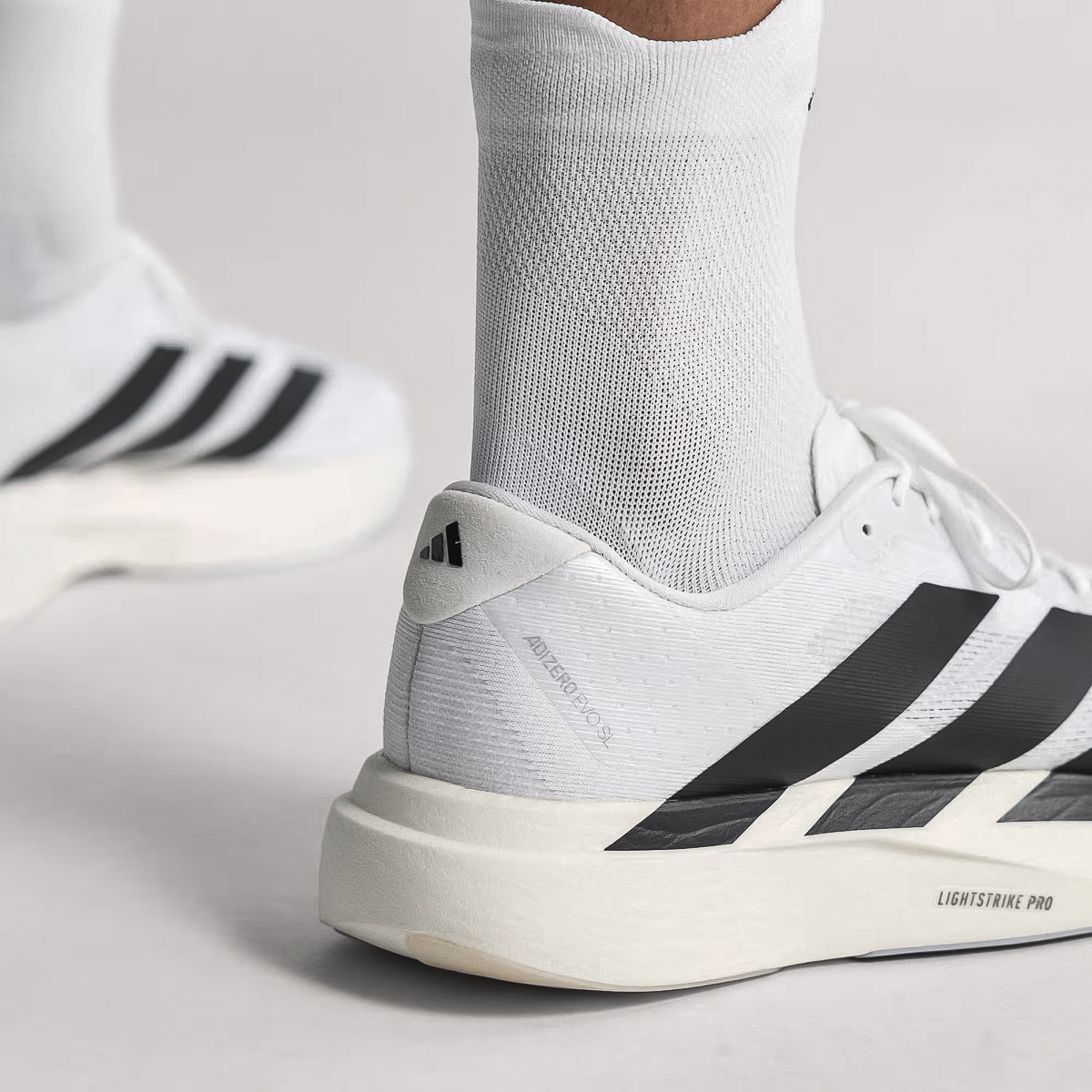 Adizero EVO SL - White Black