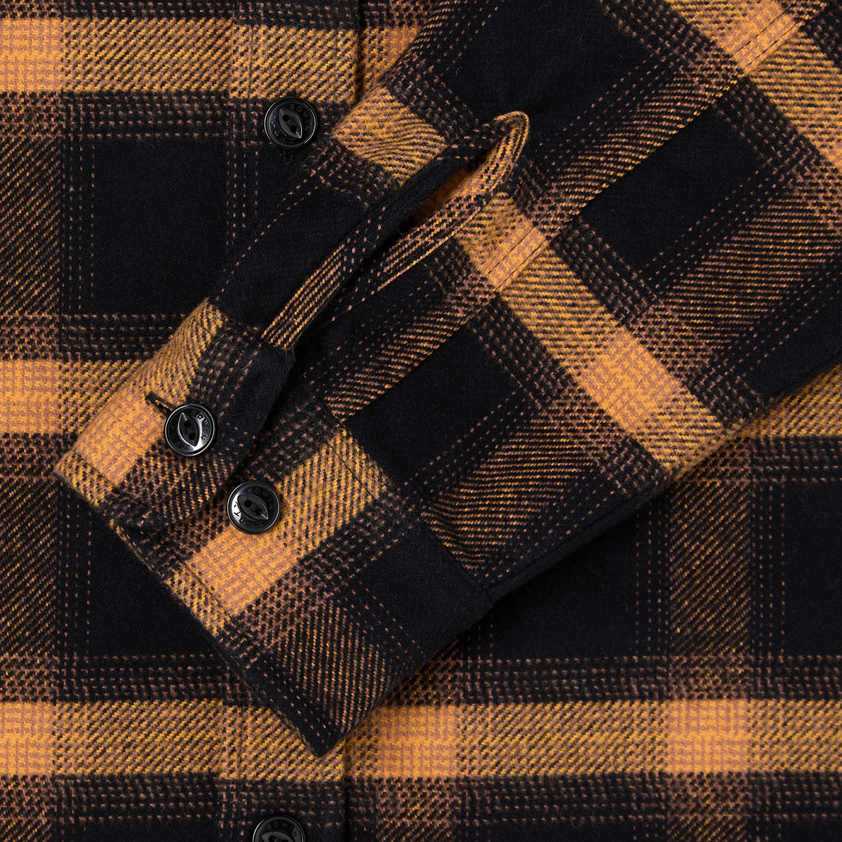 Sebastian Heavy Flanell Shirt - Brown Black