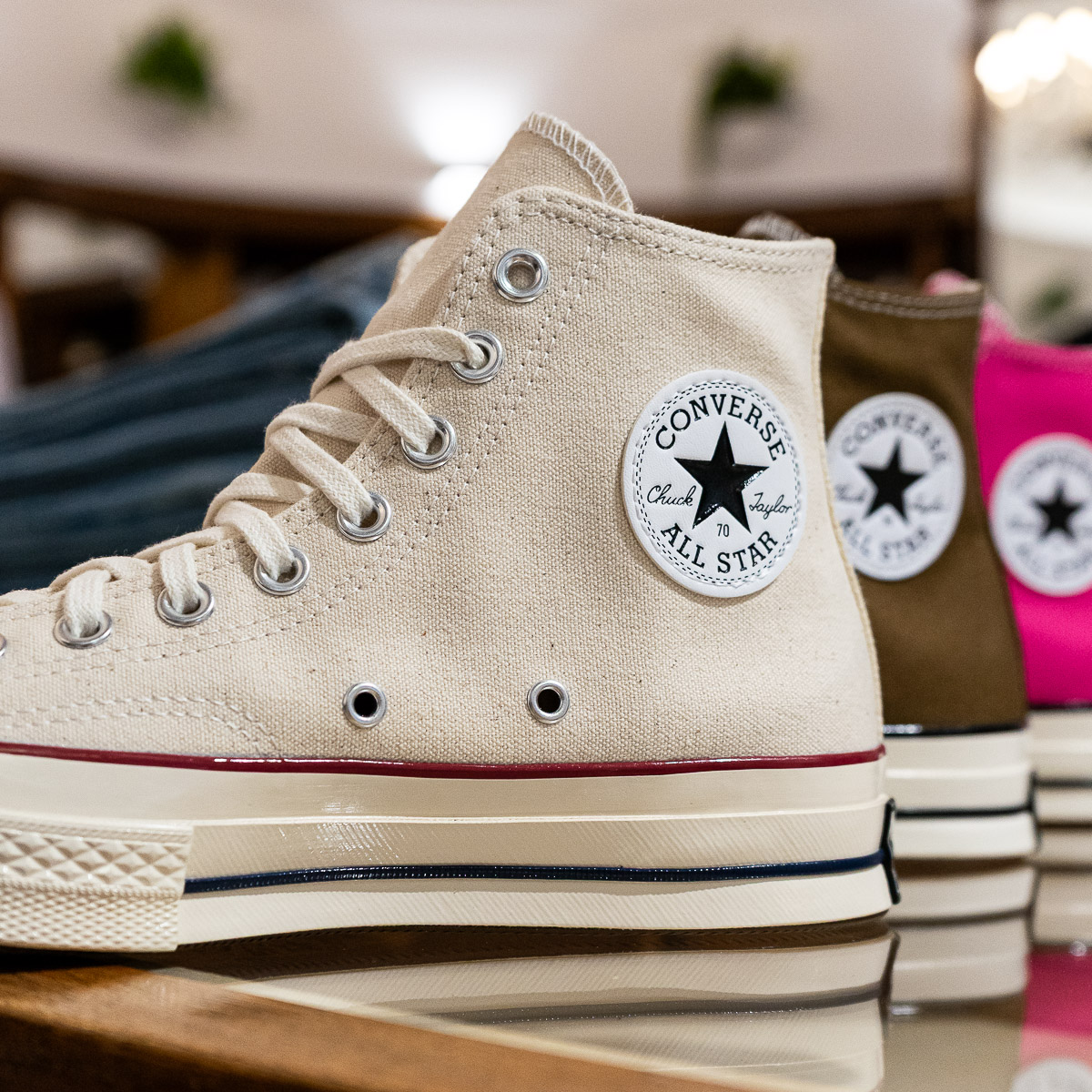 All Star Chuck 70 Vintage Canvas High - Natural