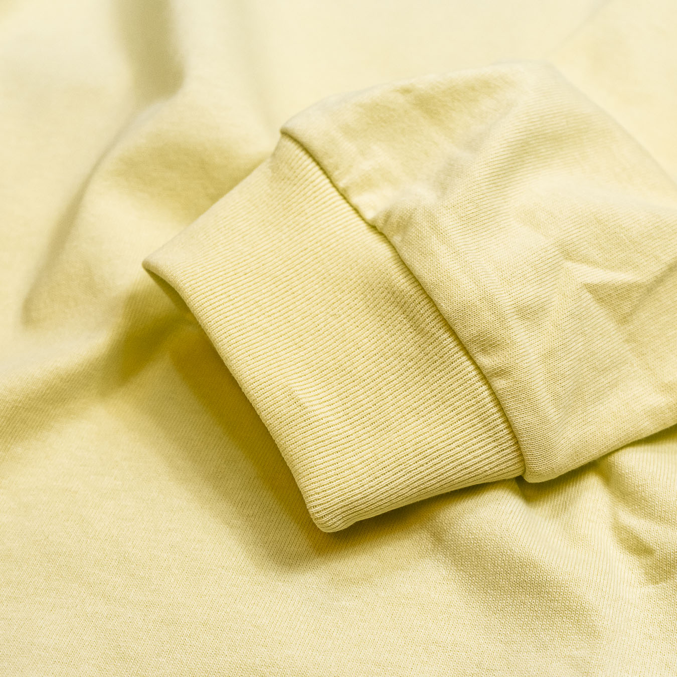 Thumbprint Longsleeve T-Shirt - Lemon