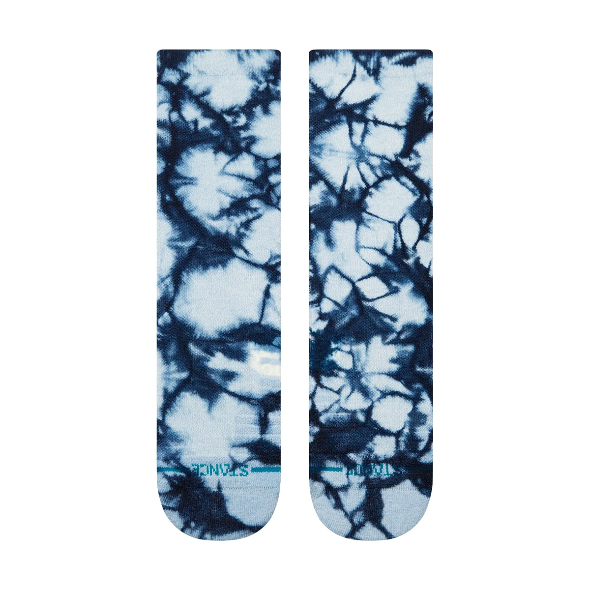Dye Wool Mid Crew - Hike Performance - InfiKnit - Ice Blue