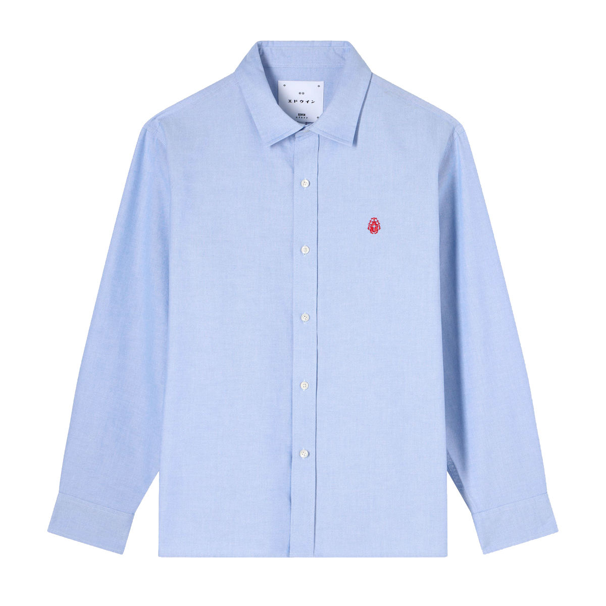 Big Oxford Shirt - Blue Red
