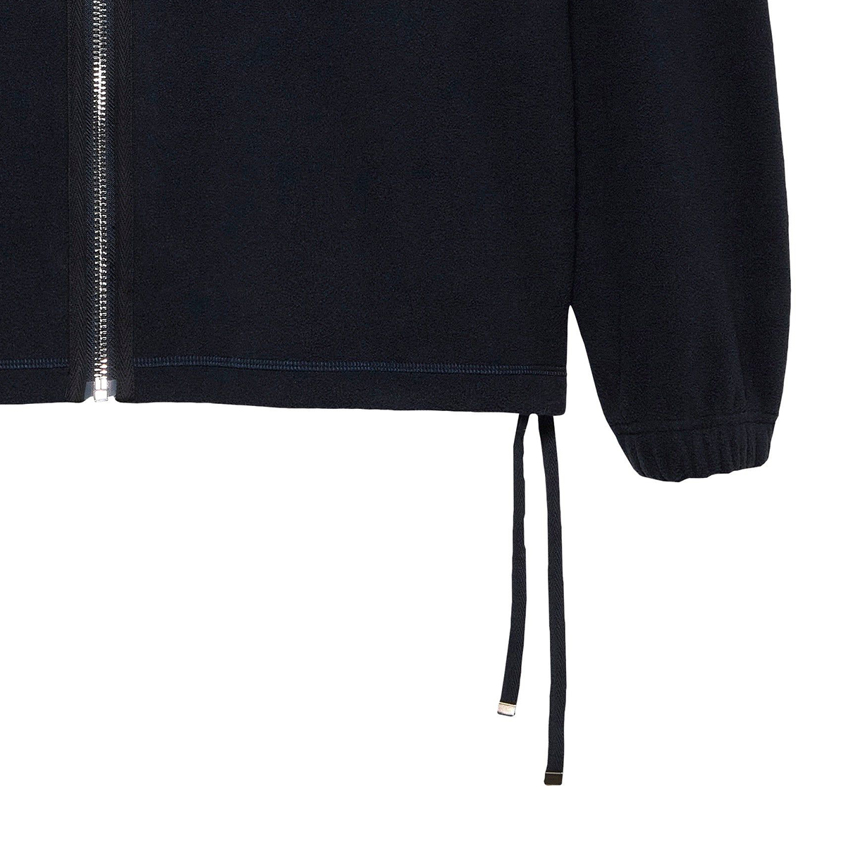 Fleece Zip Up Sweatshirt - Regular Fit - Night Blue