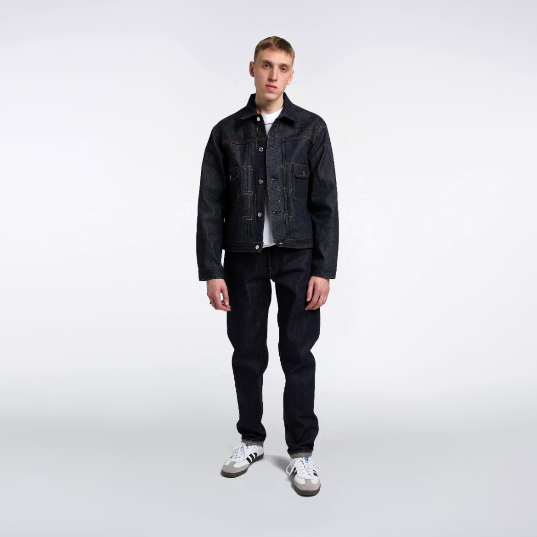 Regular Tapered Jeans - Red Selvage - Unwashed