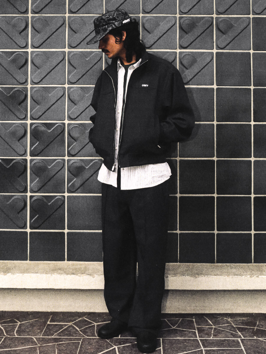 Tailored Track Jacket - Black