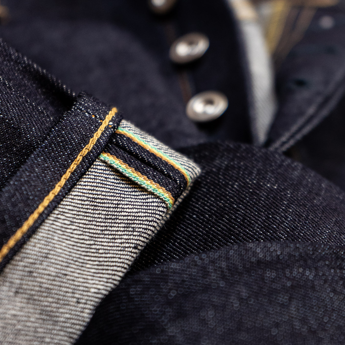 Regular Straight Jeans - Rainbow Selvage - Unwashed