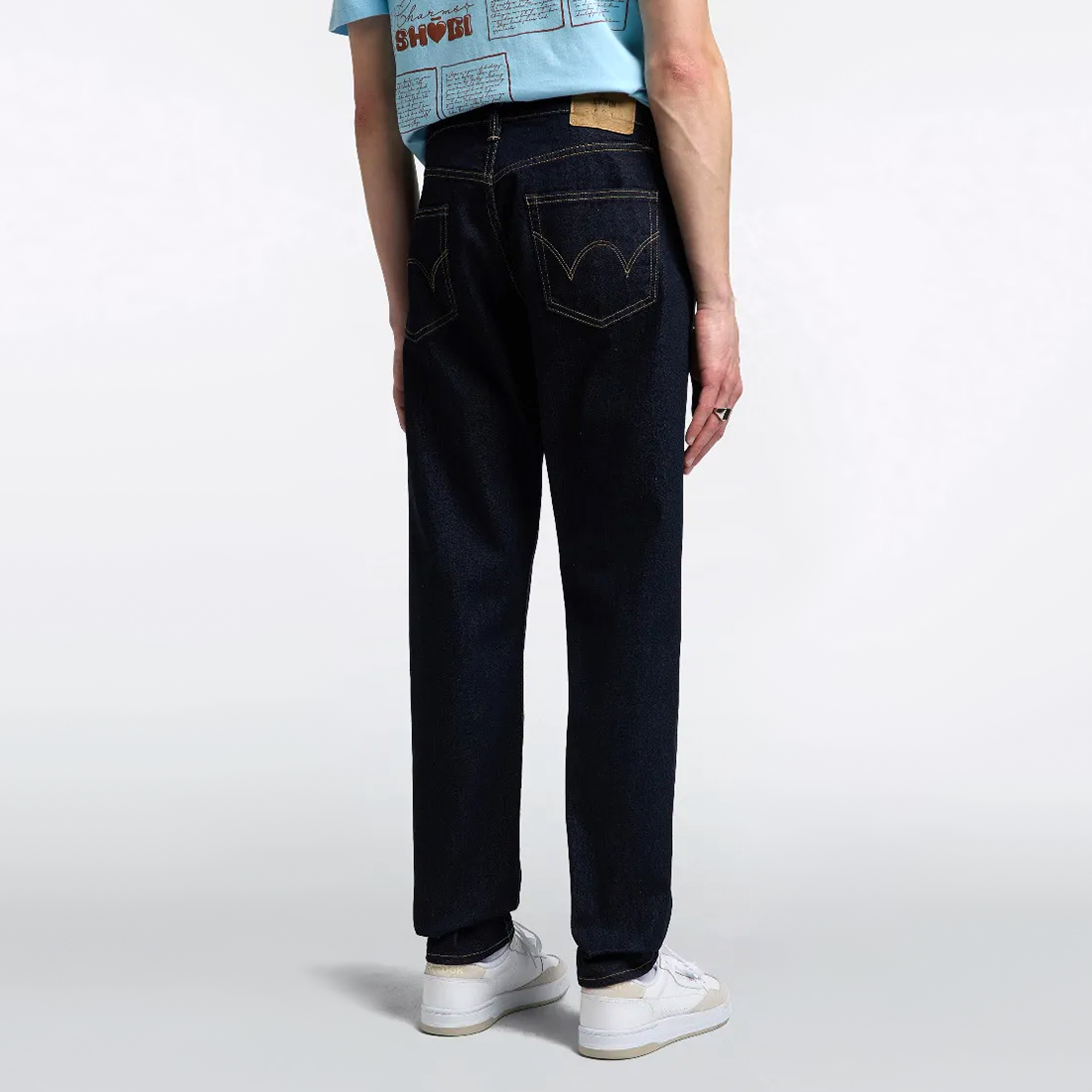 Regular Tapered Jeans - Blue Rinsed