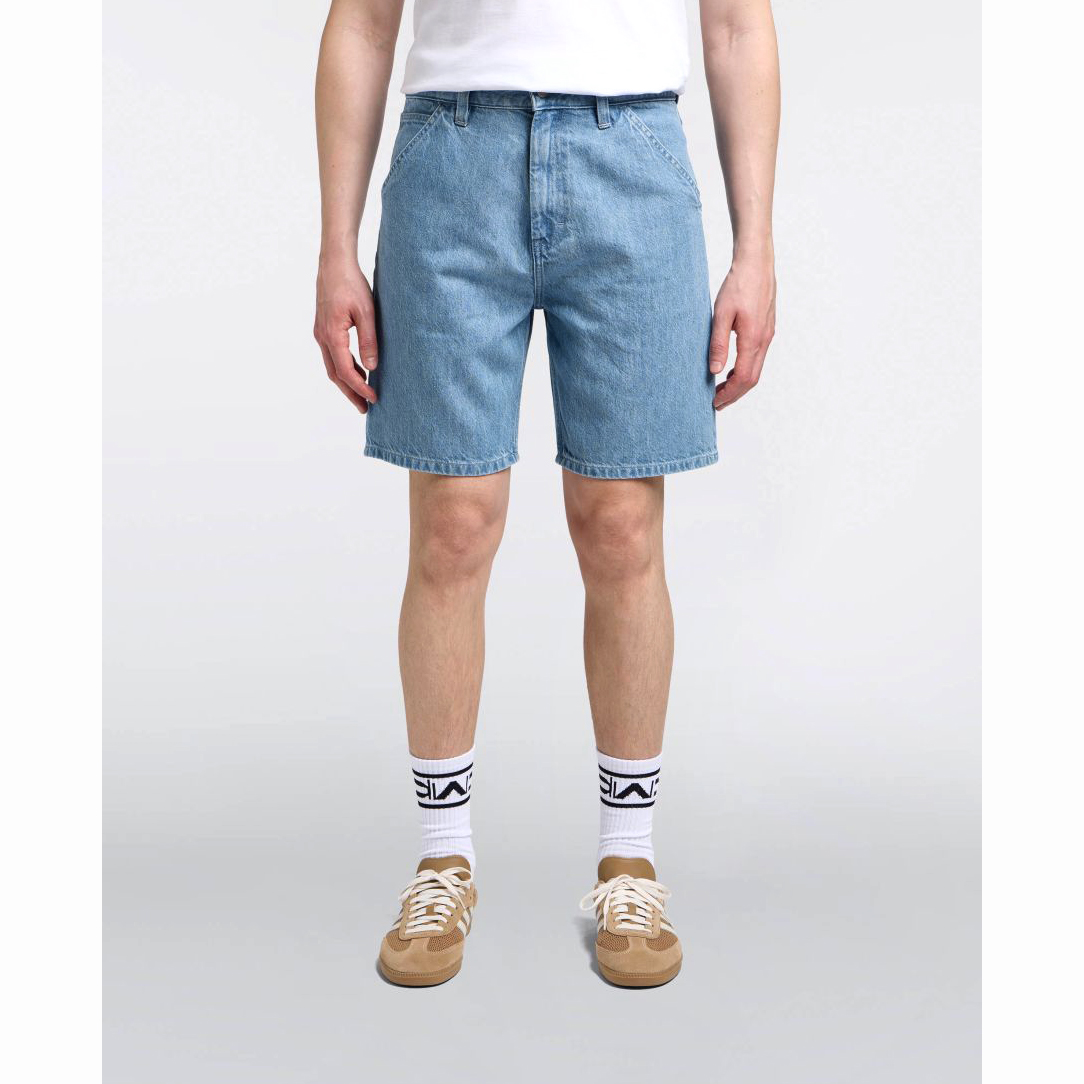BRIDGER SHORT - 11 oz Portola Blue Denim - Blue Heavy Bleach