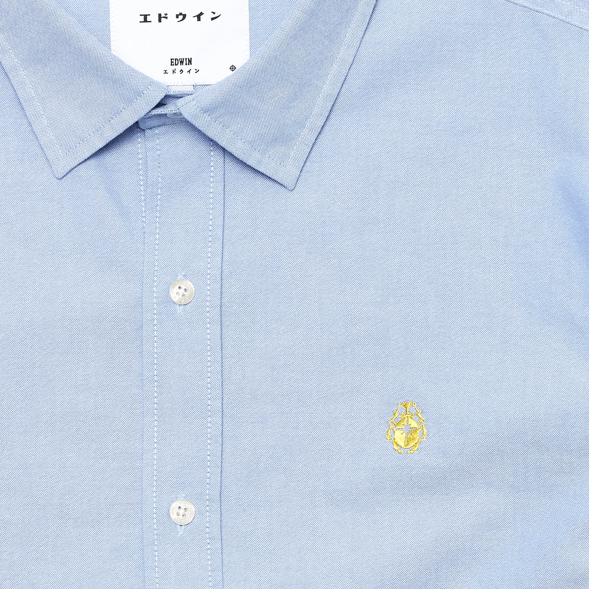 Big Oxford Shirt - Blue Yellow