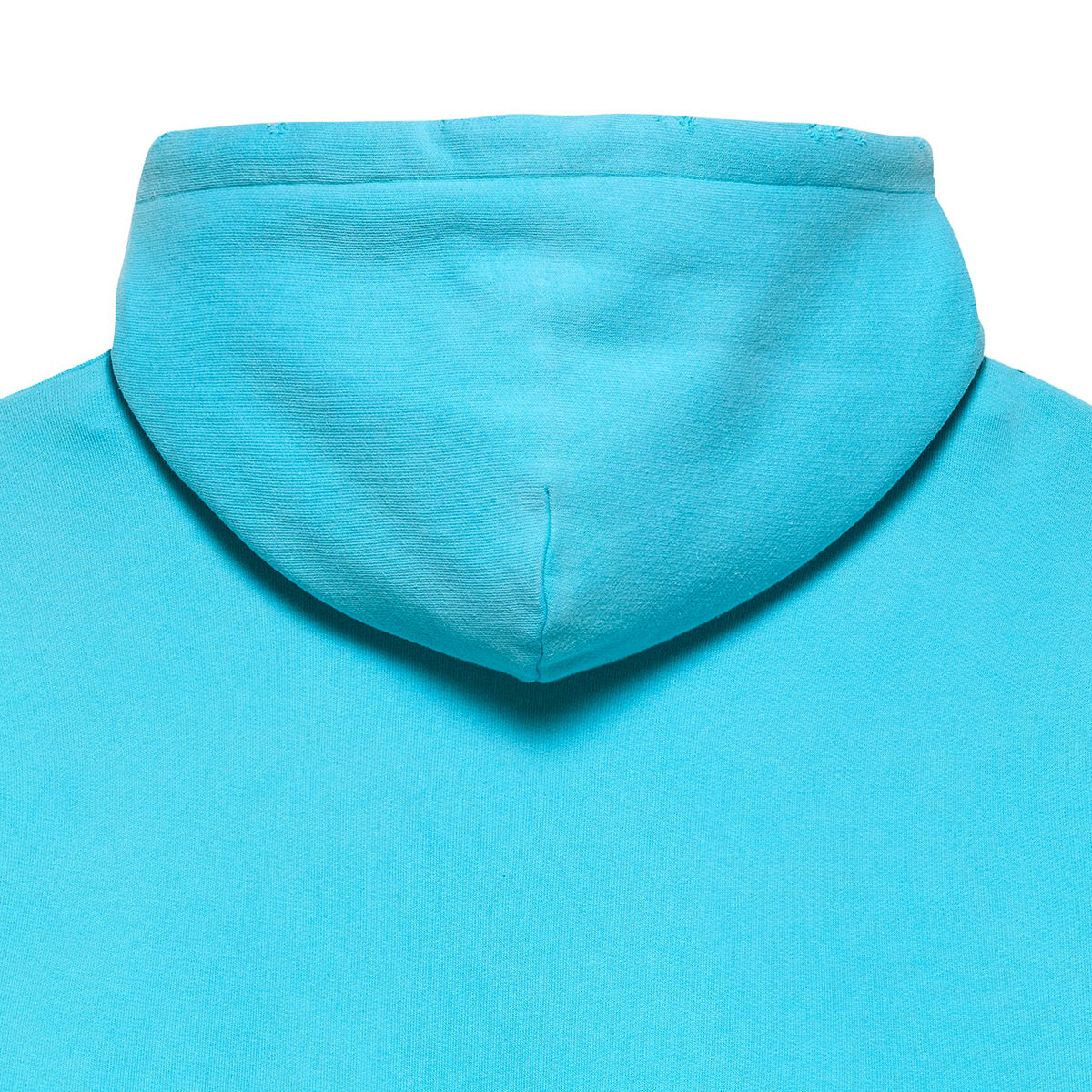 Worked Logo Hoodie - Blue