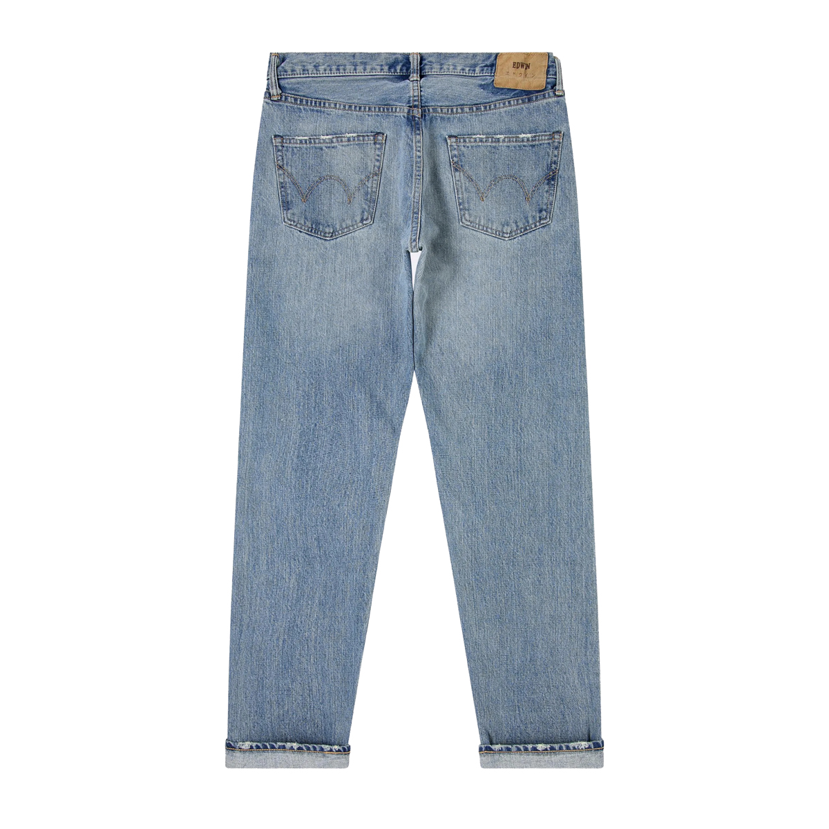 Regular Tapered - Made In Japan - Kurabo Recycle Red Selvage Denim 14oz - Light Used