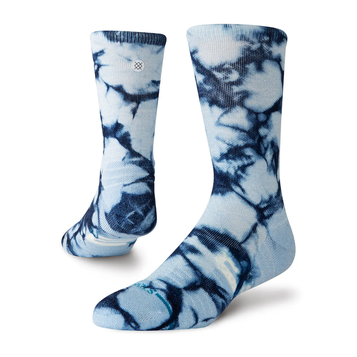 Dye Wool Mid Crew - Hike Performance - InfiKnit - Ice Blue