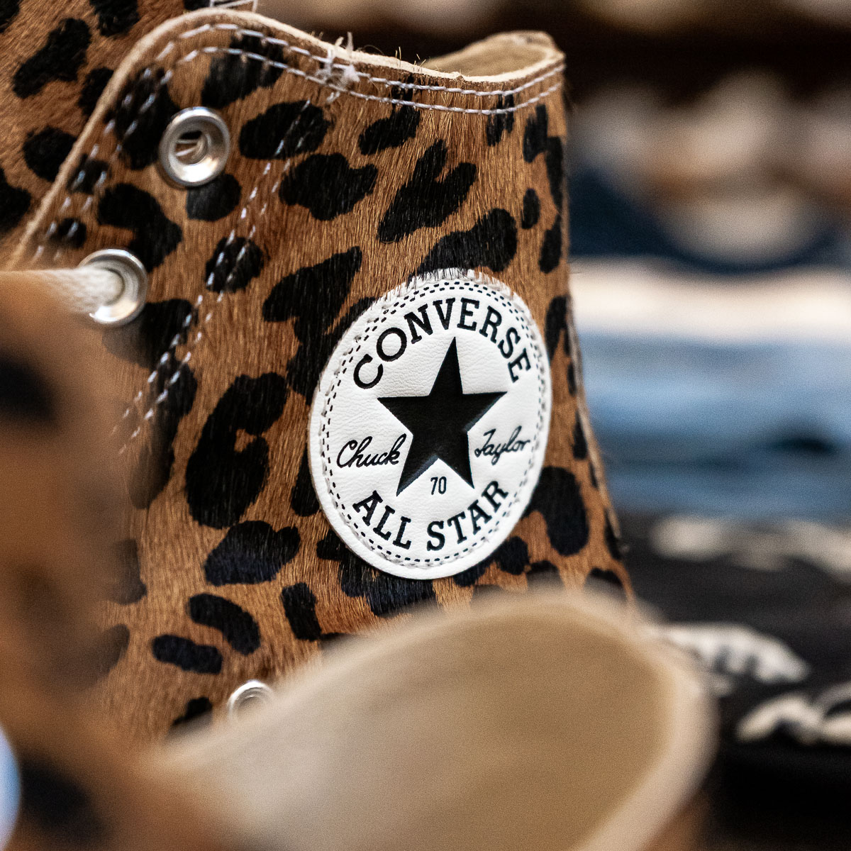 All Star Chuck 70 Leopard Pony Hair High