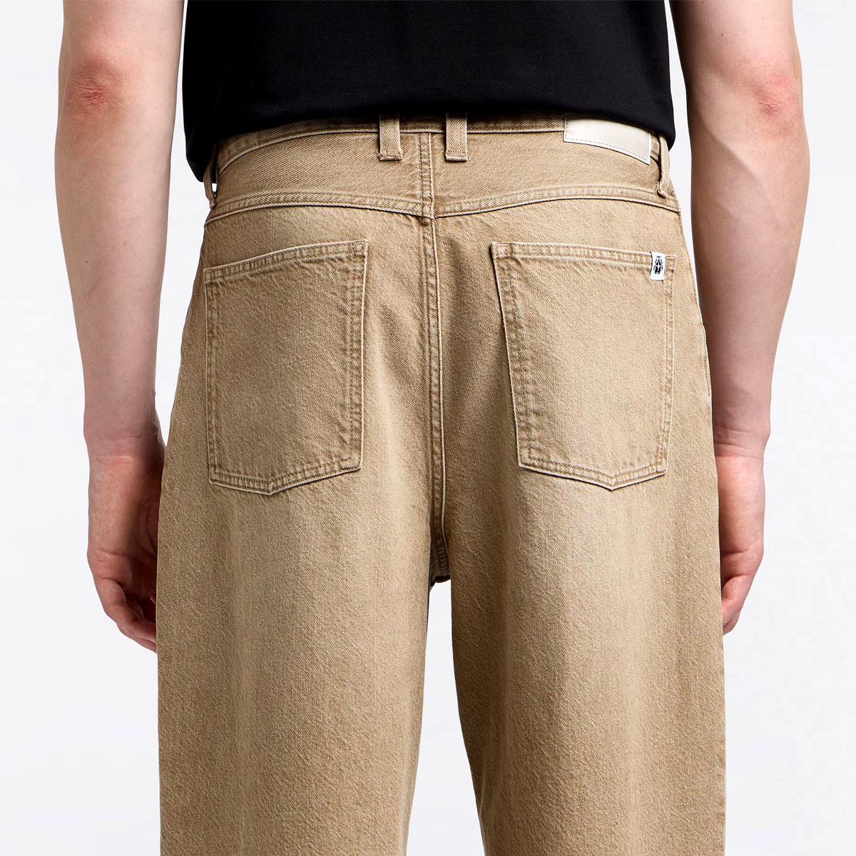 Tyrell Pant - Loose Tapered - 12.25oz Danakil Beige Denim - Beige Amber Wash
