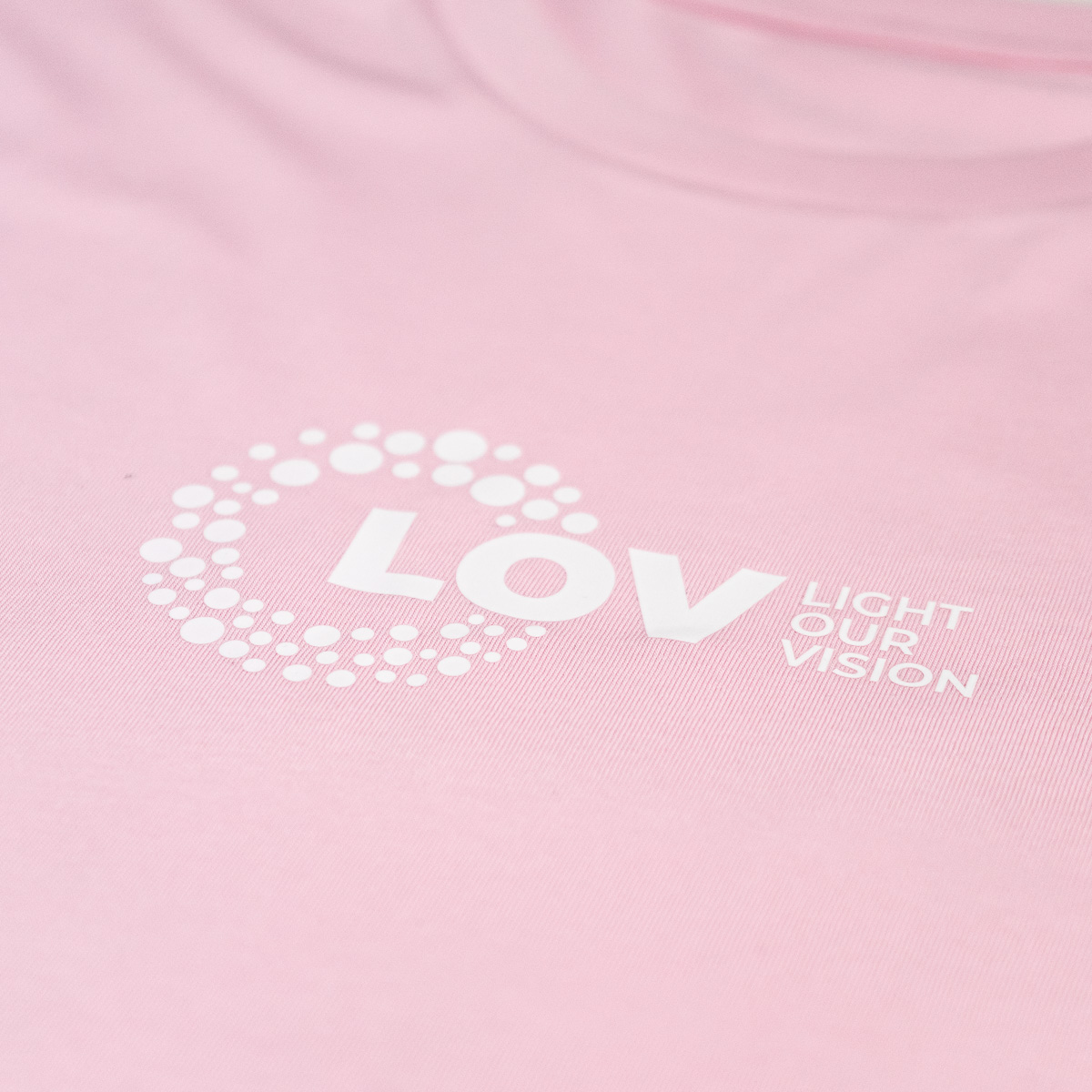 LOV T-Shirt - Licht Macht Platz - Pink