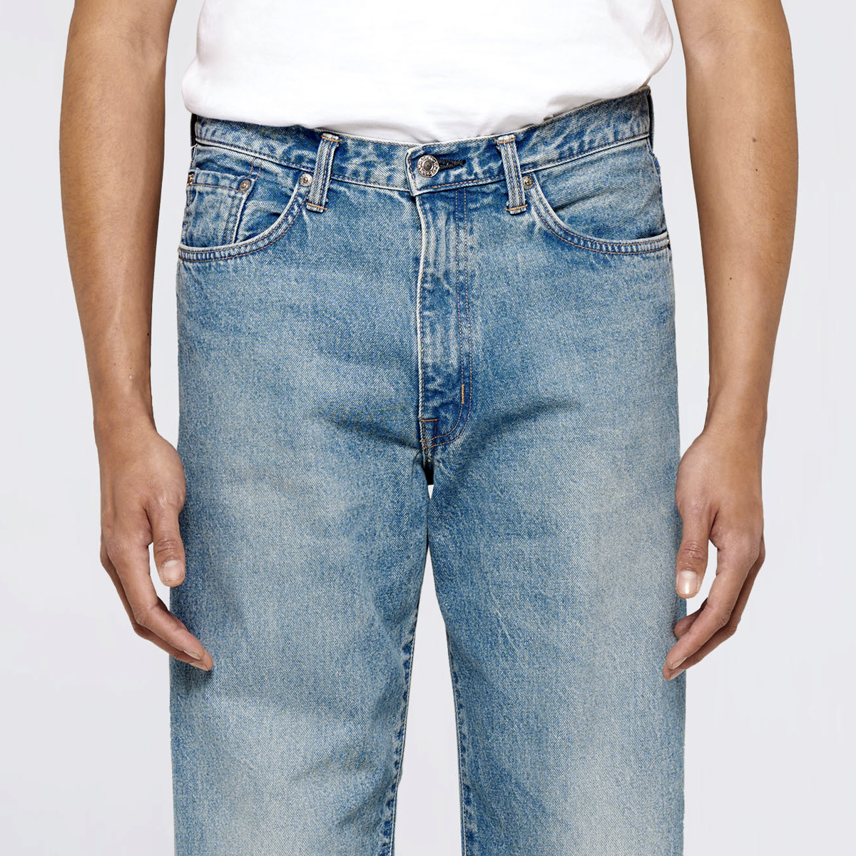 Loose Jeans - Blue Mid Light Used