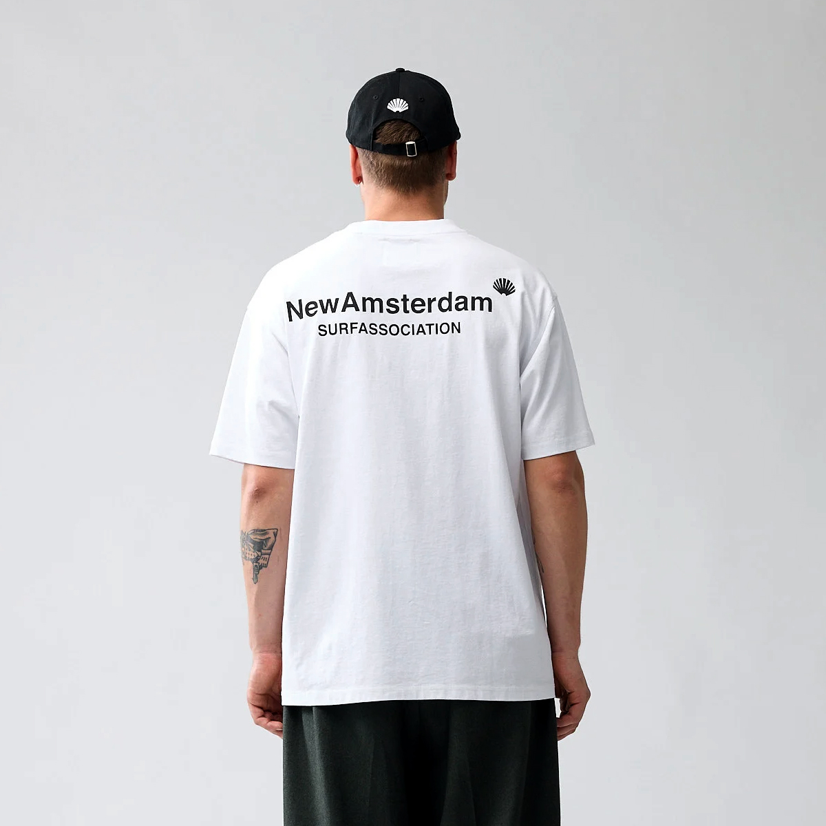 Logo T-Shirt - White Black