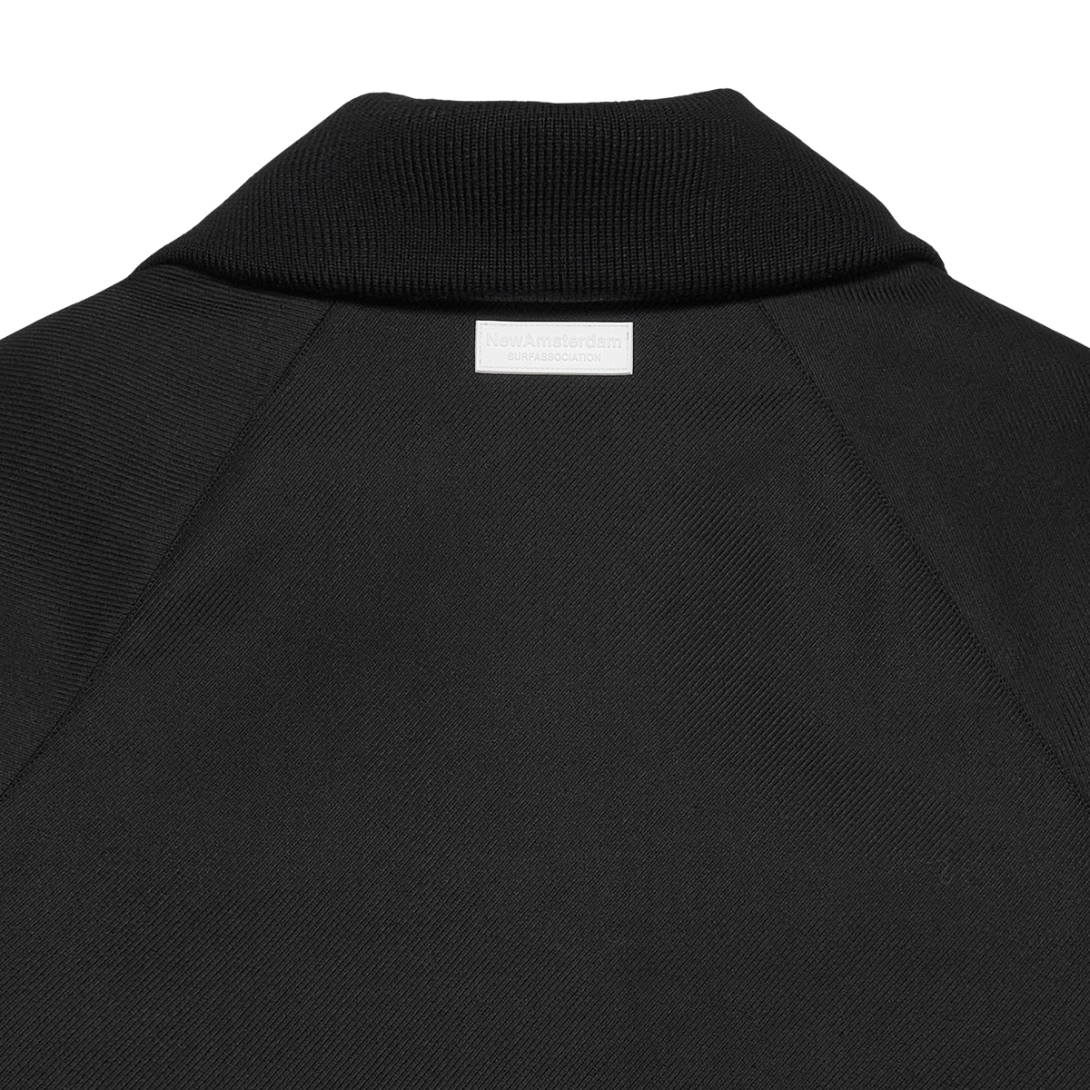 Wool Bomber Jacket- Black