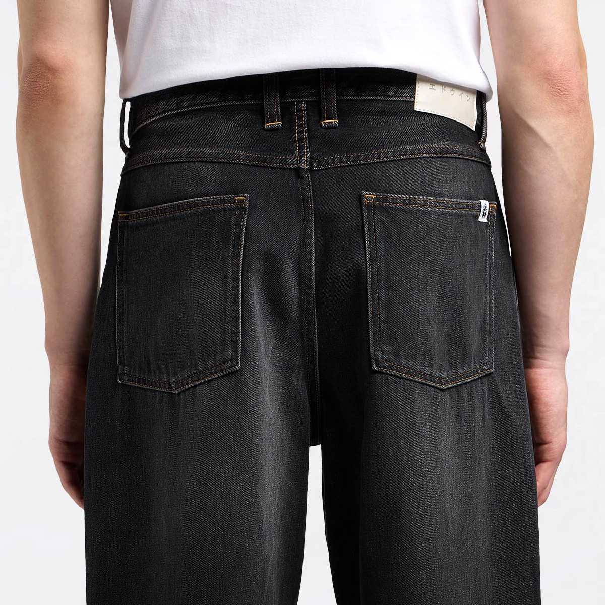 Tyrell Pant - Loose Tapered - 13.56oz Pembroke Black Denim - Mezes Wash