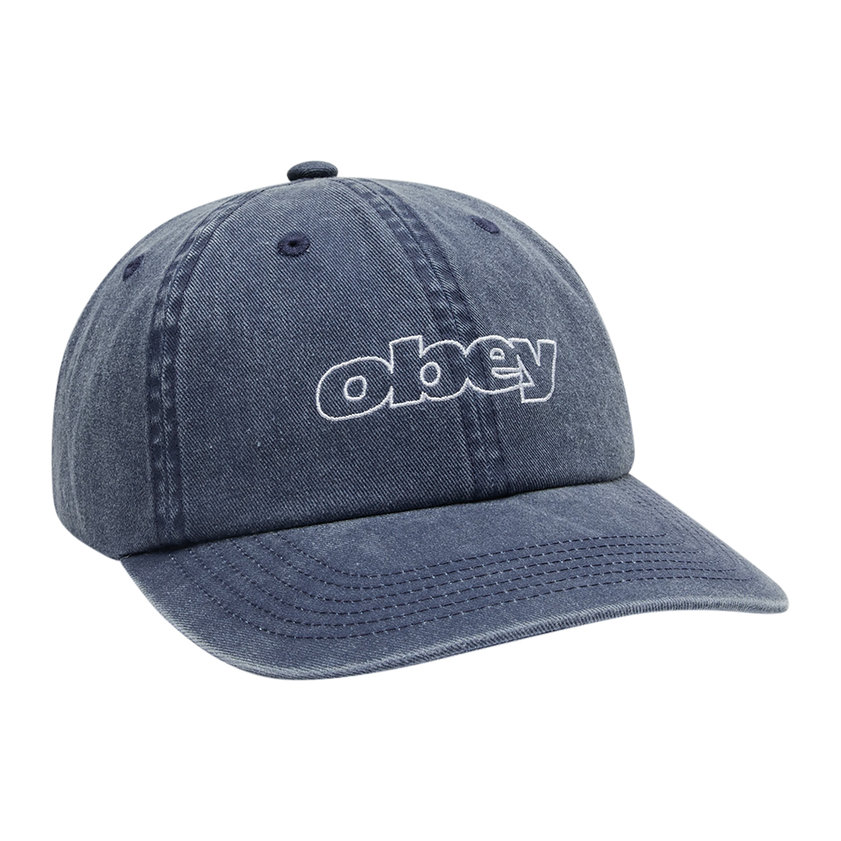 Slanted Cap - Navy
