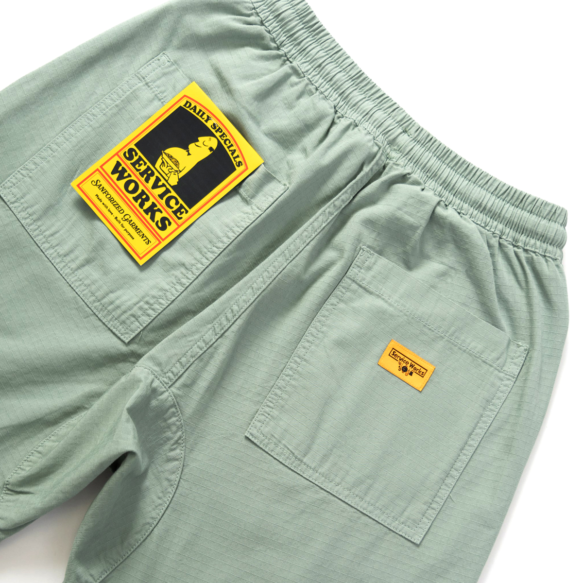 Chef Shorts - Ripstop - Sage