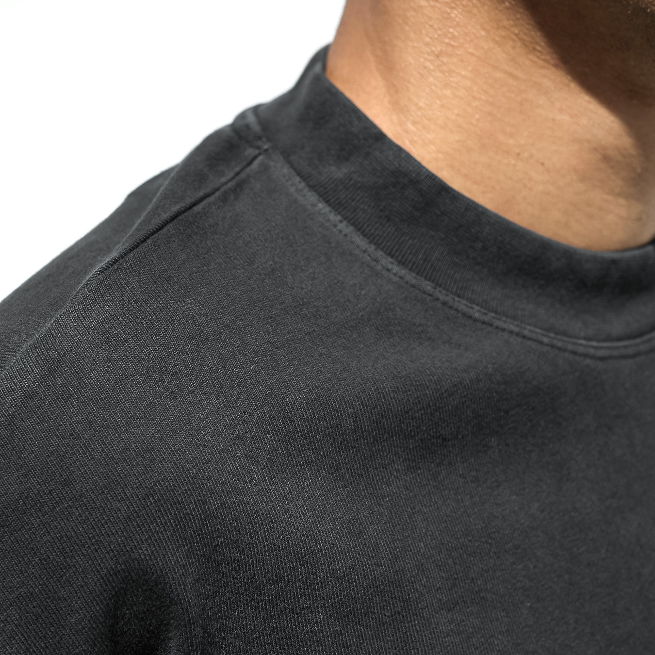 Heavy Oversize T-Shirt - Faded Black Washed