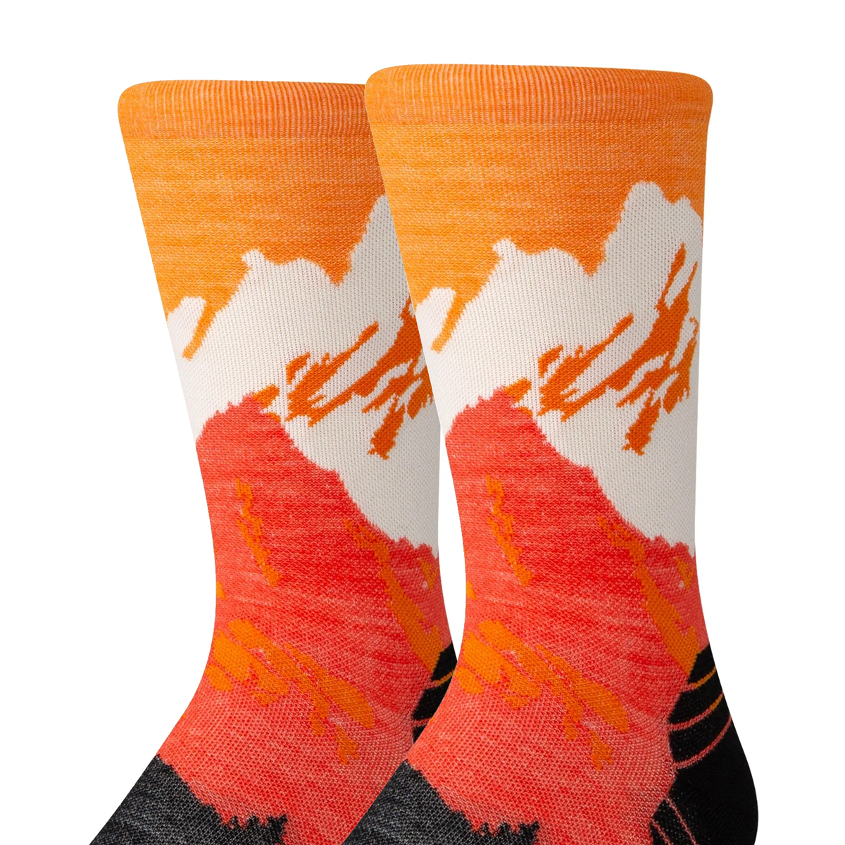 Out Of Range - Running Merino Wool Socke - InfiKnit - Orange
