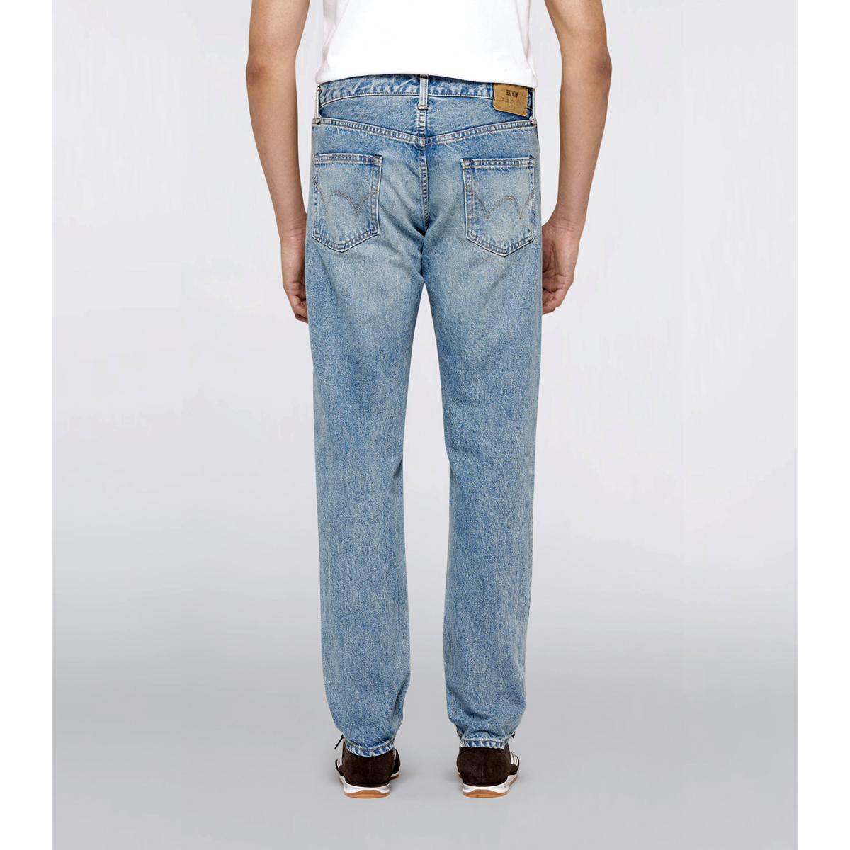 Regular Tapered Jeans - Blue Mid Light Used