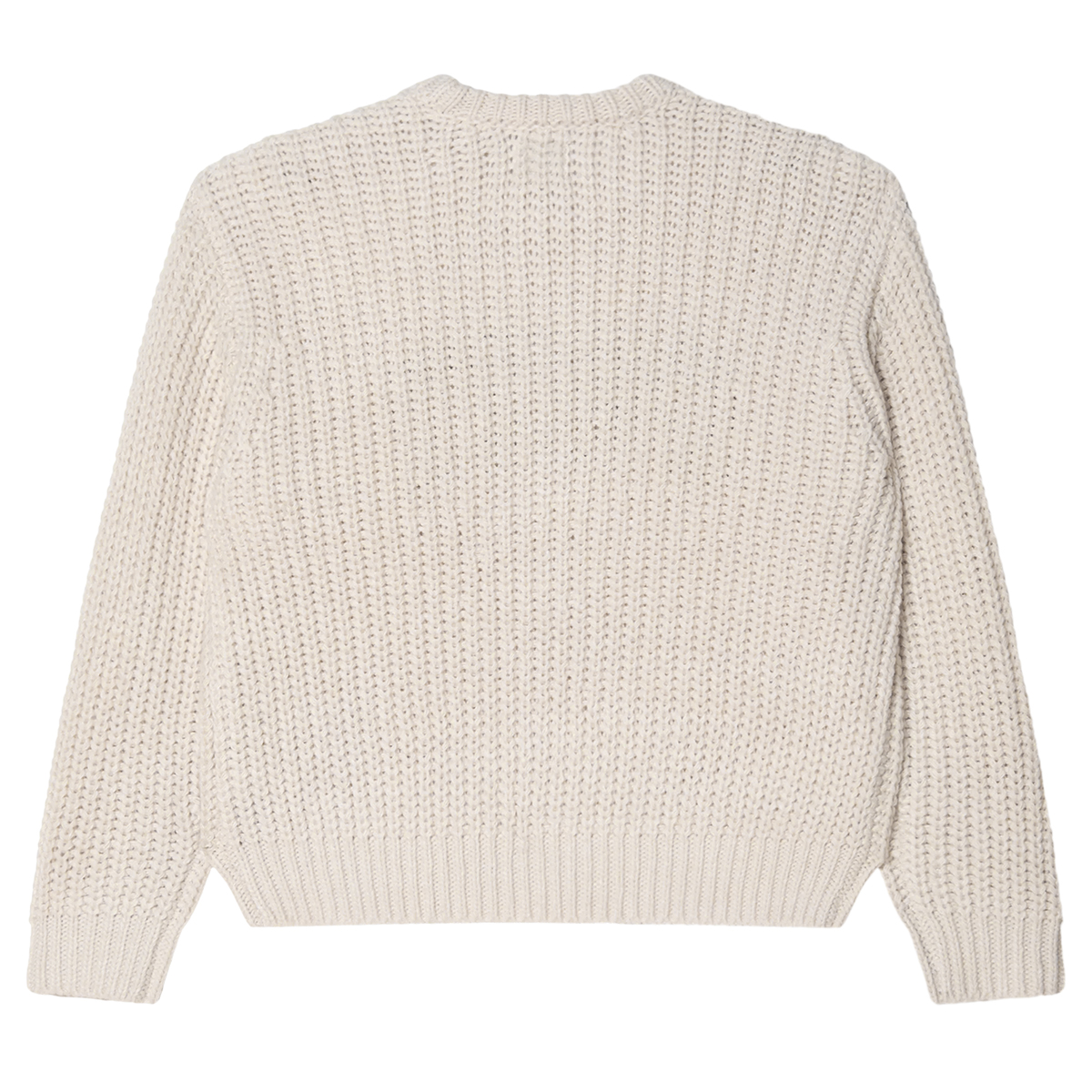 Collegiate Sweater - Whisper White