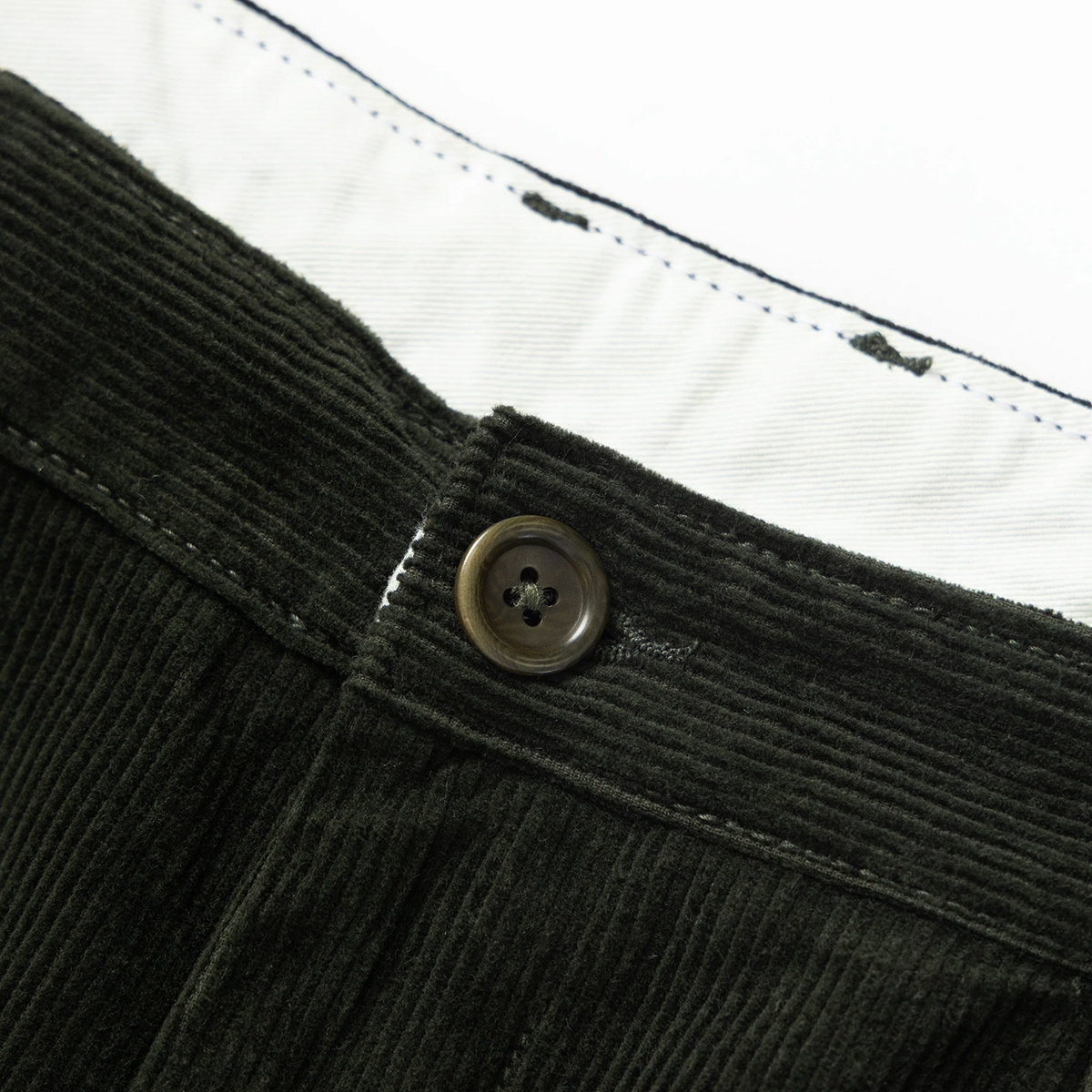 Cord Part Timer Pant - Coppice Green