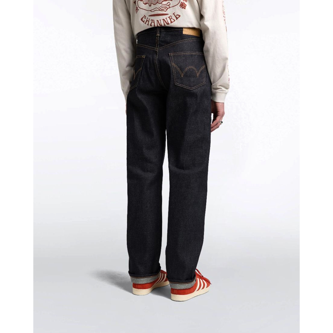 Regular Straight Jeans - Rainbow Selvage - Unwashed