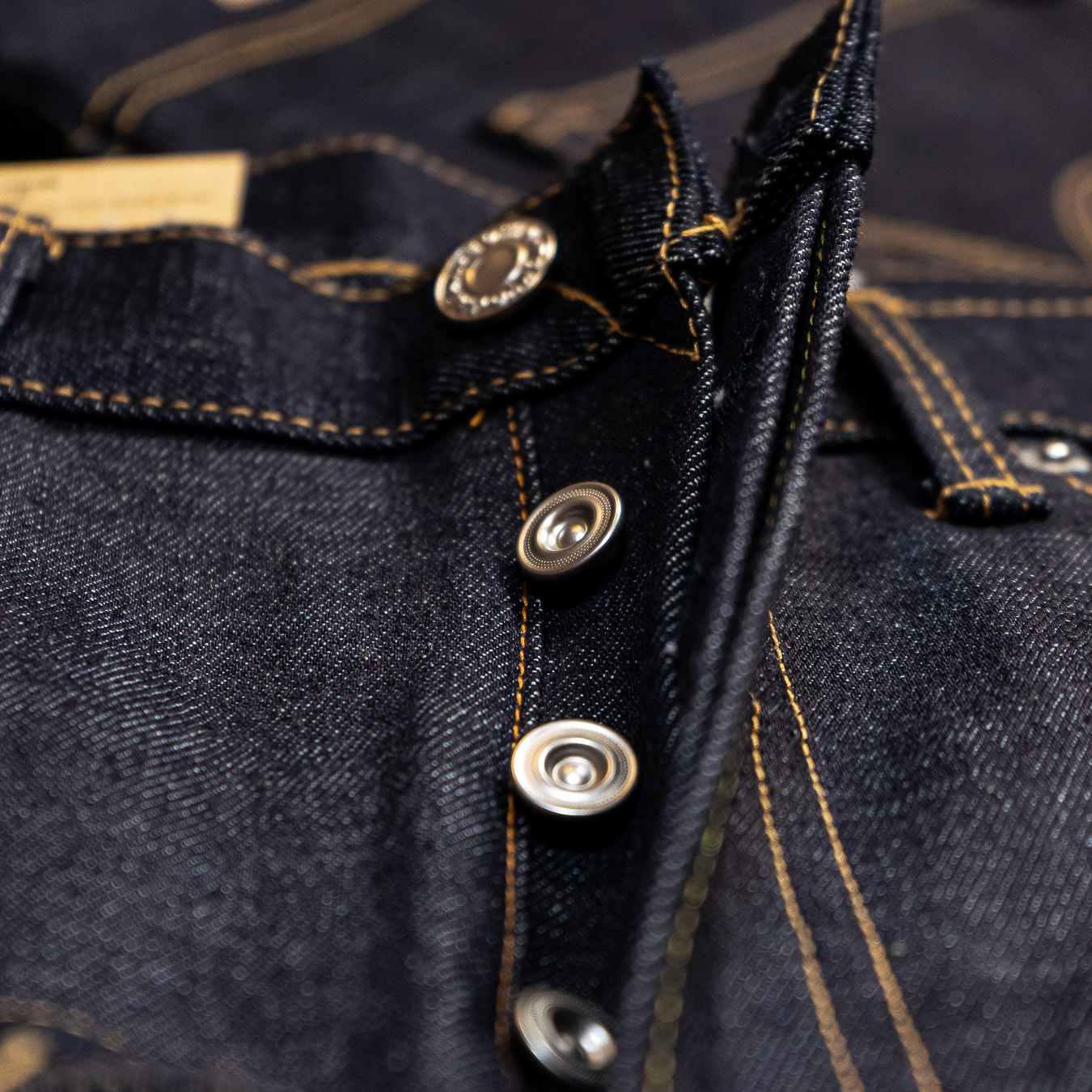 Regular Straight Jeans - Rainbow Selvage - Unwashed