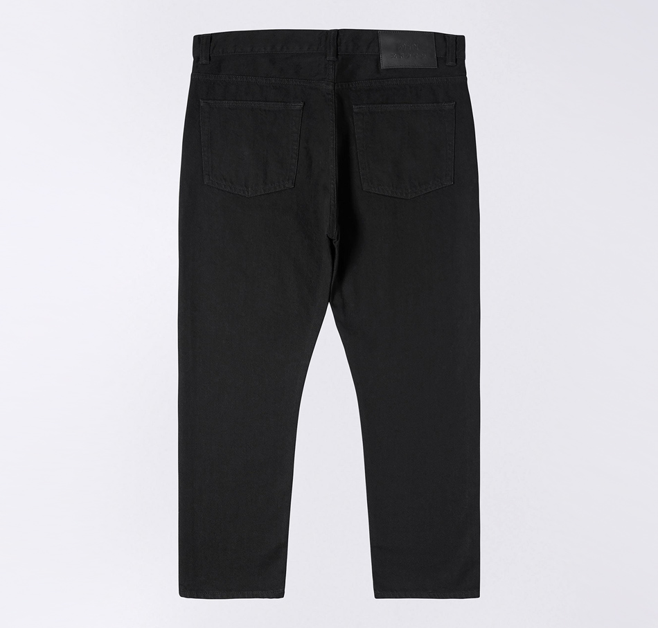 EDWIN Universe Pant - Cropped - Wayward Left Hand Denim 10OZ - Black Easy Stone Wash