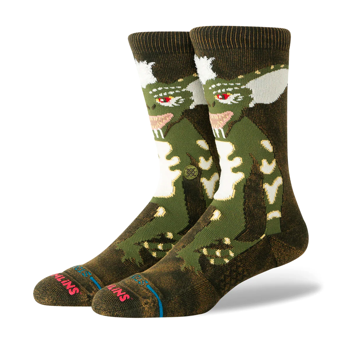 Stripe Crew Socks - Gremlins