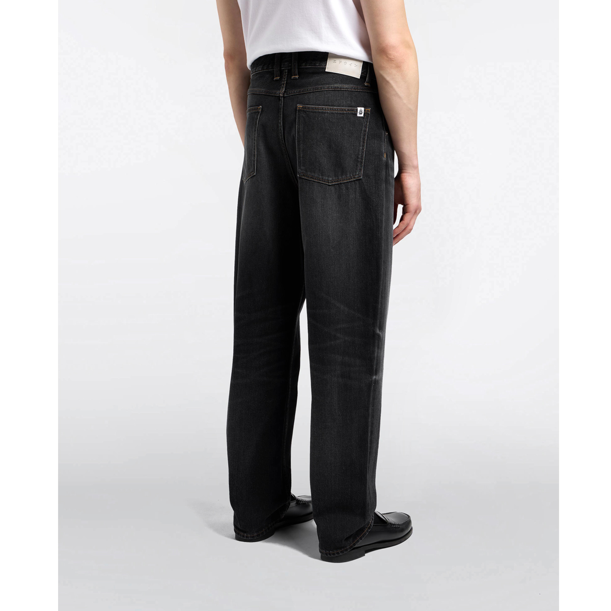 Tyrell Pant - Loose Tapered - 13.56oz Pembroke Black Denim - Mezes Wash