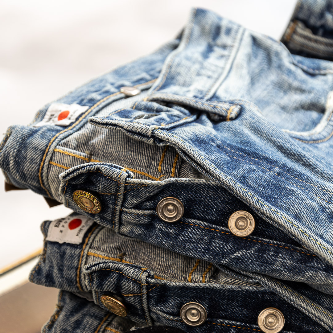 Regular Tapered Jeans - Blue Light Used