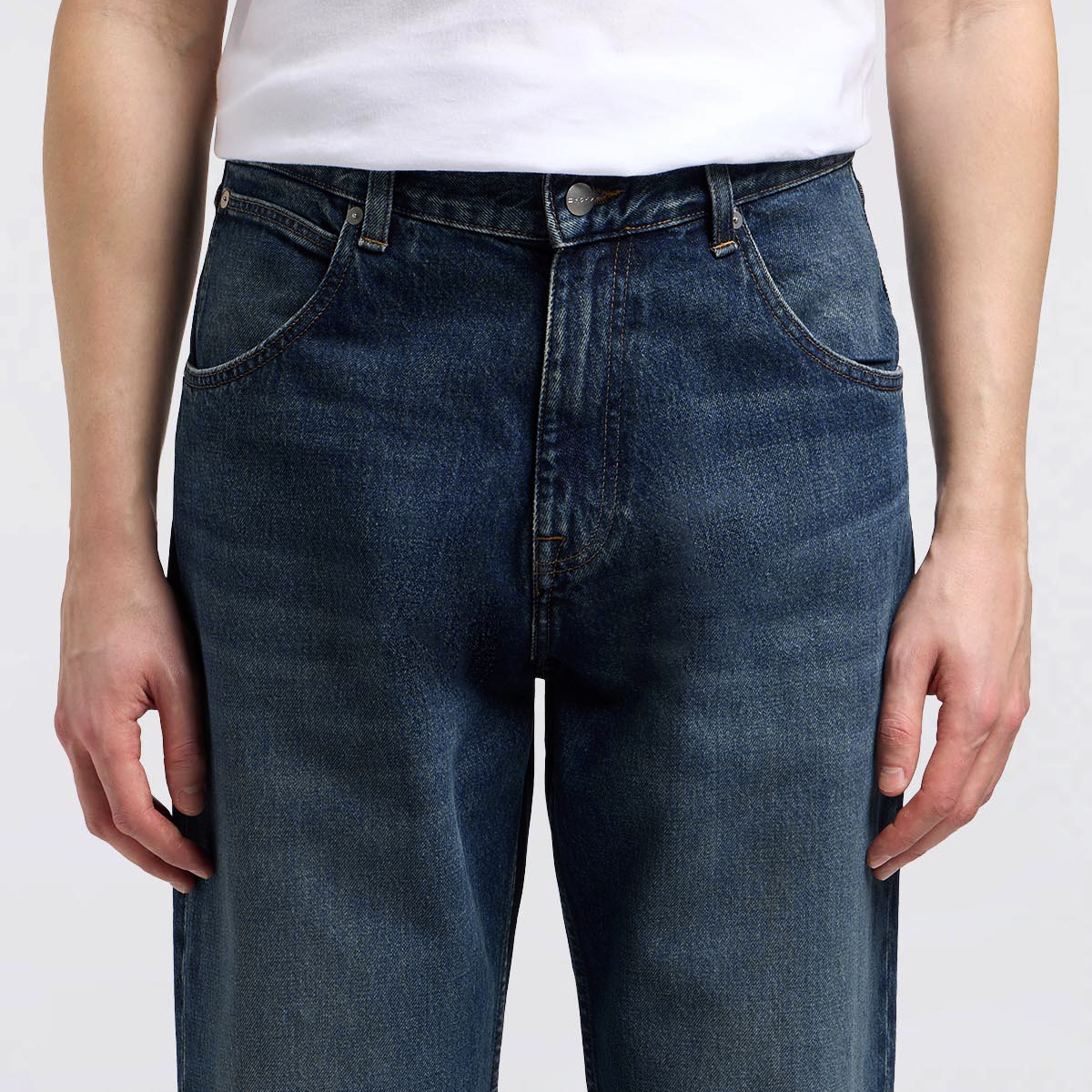 Tyrell Pant - Loose Tapered - 14.6oz Arctic Blue Denim - Nix Wash