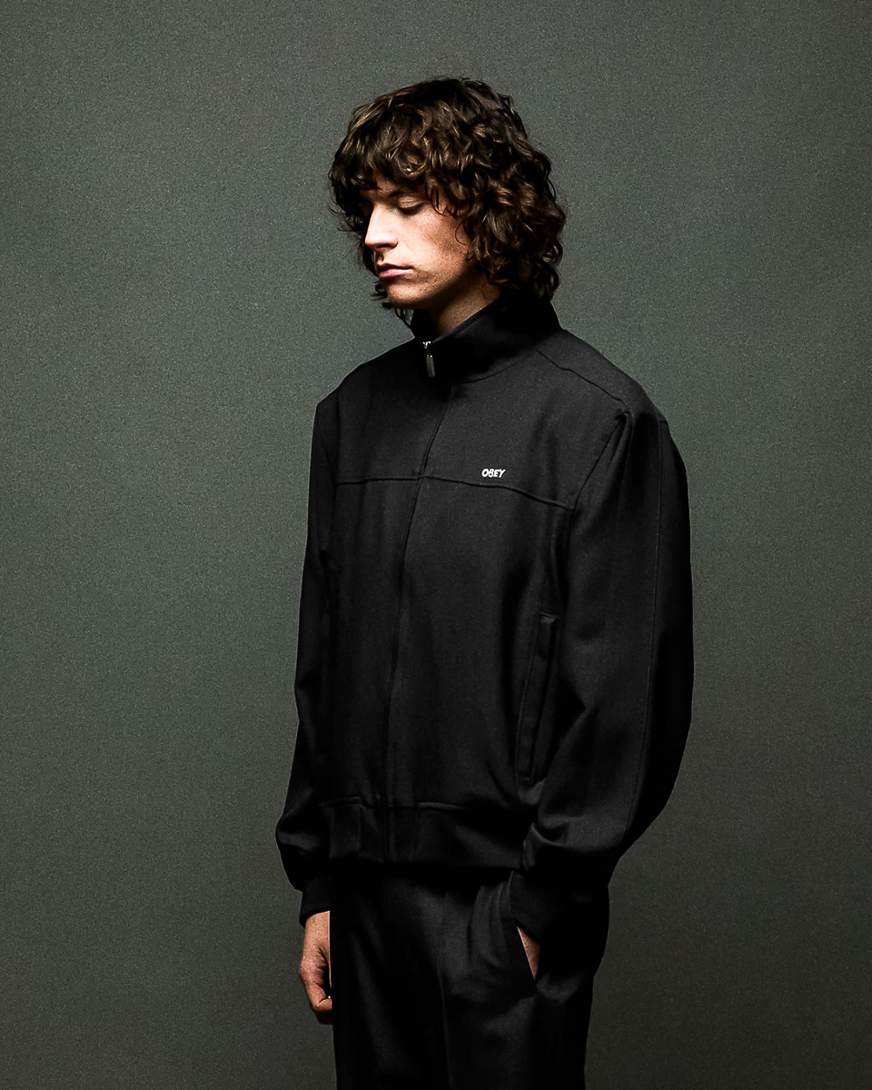 Tailored Track Jacket - Black